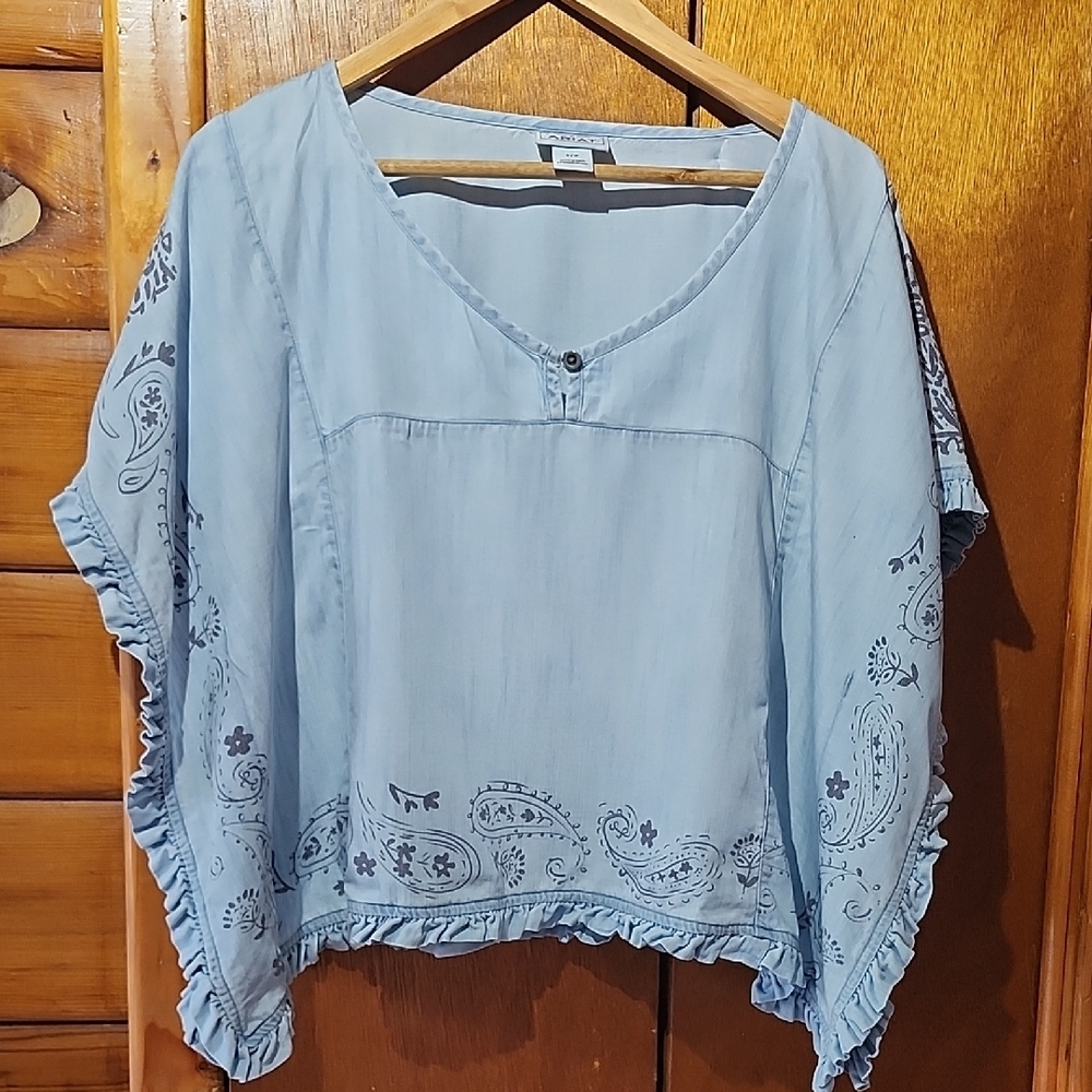 Light Blue Women's Top
